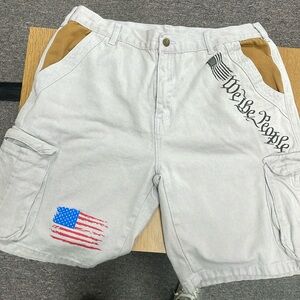 Brand new light grey mens shorts